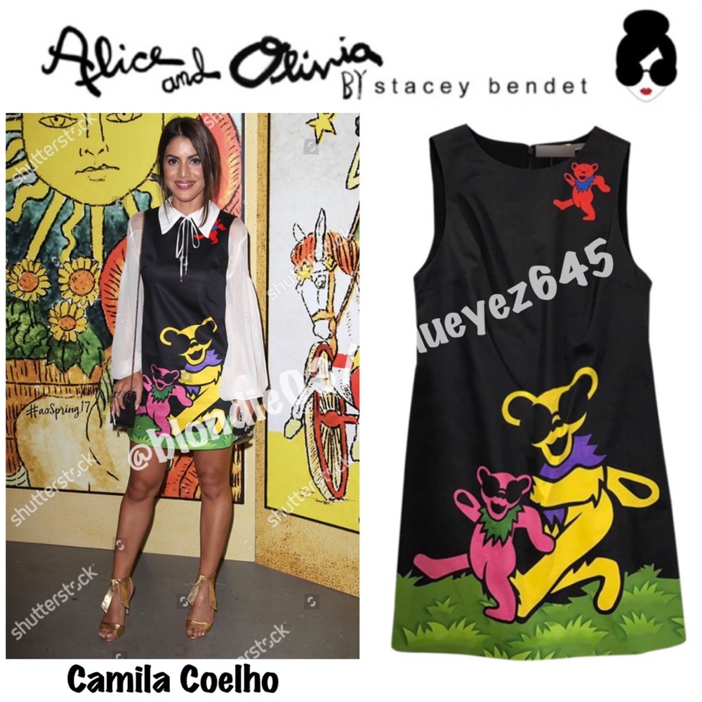 COPY - Alice + Olivia x Grateful Dead “Clyde” dress 2